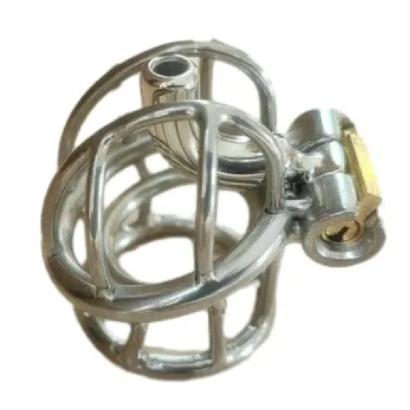 Cap Cage Titanium Steel PA Penis Cage Q412040 - CHASTITYTOP