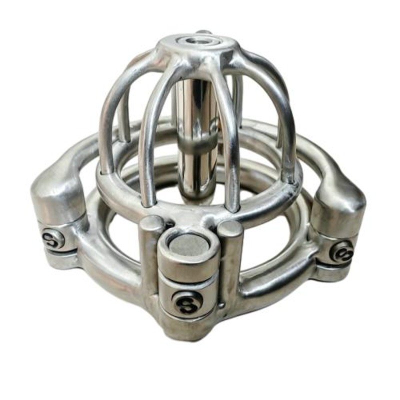 S-Screw with Permanent PA Chastity Cage Q609071